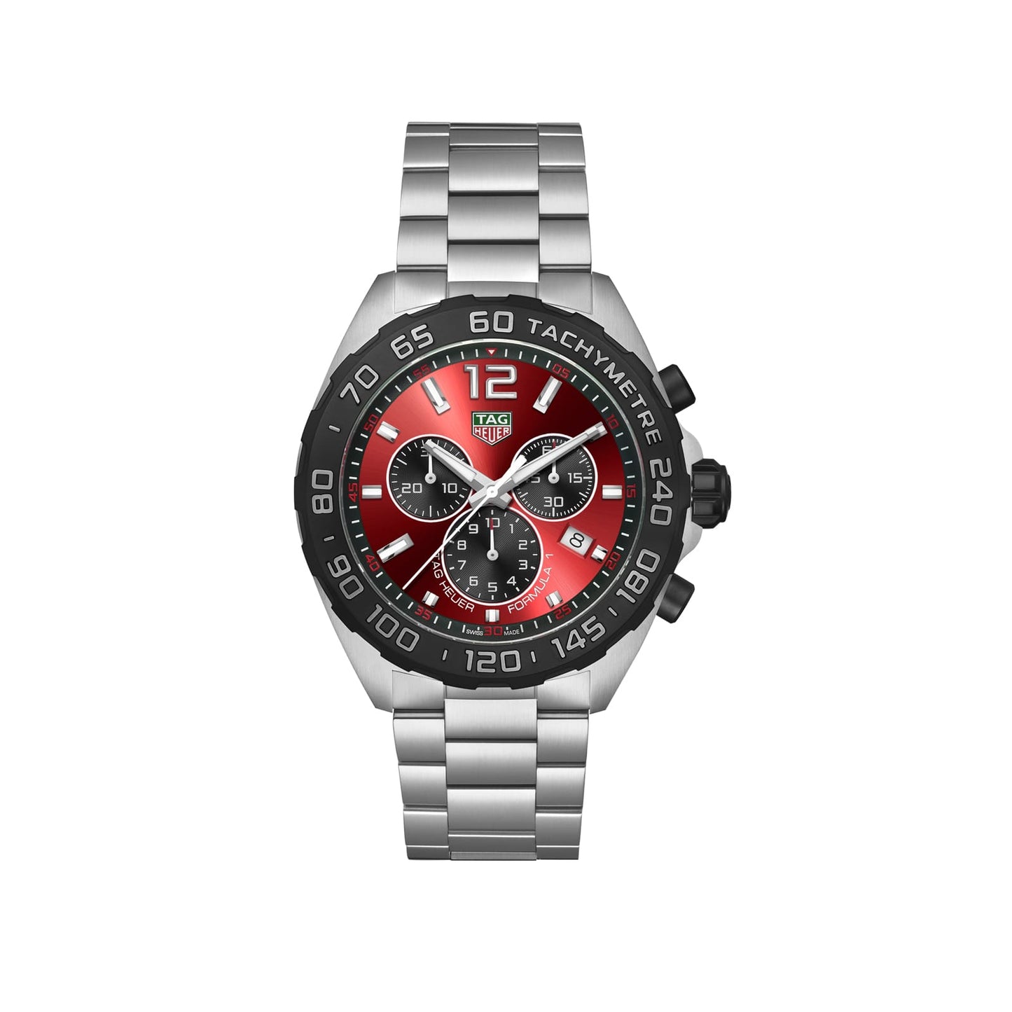 TAG Heuer Replica Watch Formula 1 Chronograph Quartz 43 mm Steel(1:1 replica)