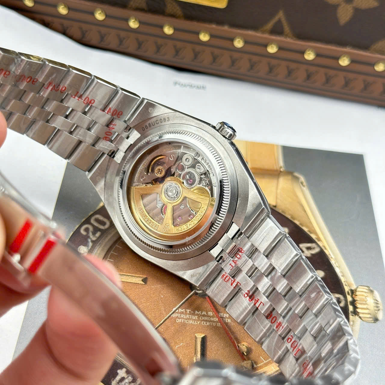 Rolex Land-Dweller 127336 White   Honeycomb Motif Dial Best Replica Watches 40mm