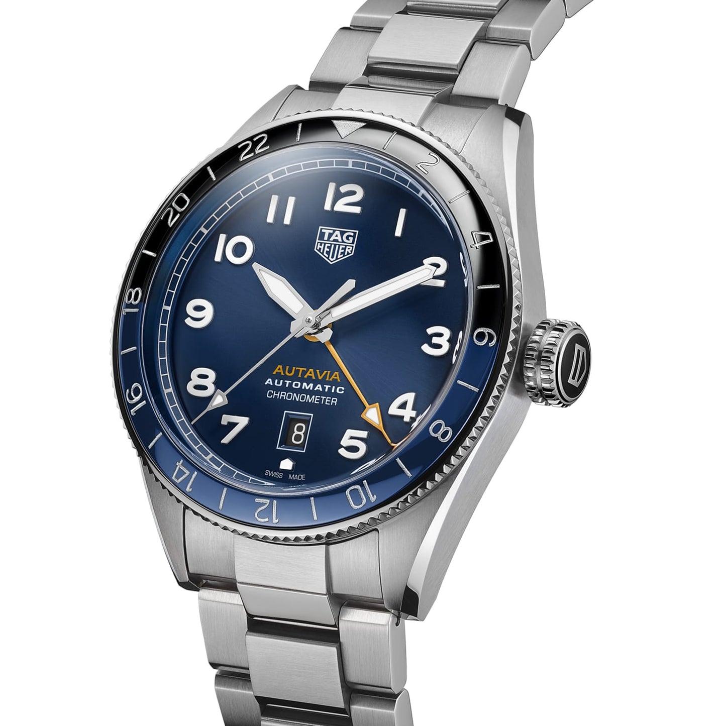 TAG Heuer Replica Watch Autavia Gmt Cosc Automatic 42 mm Steel(1:1 replica)