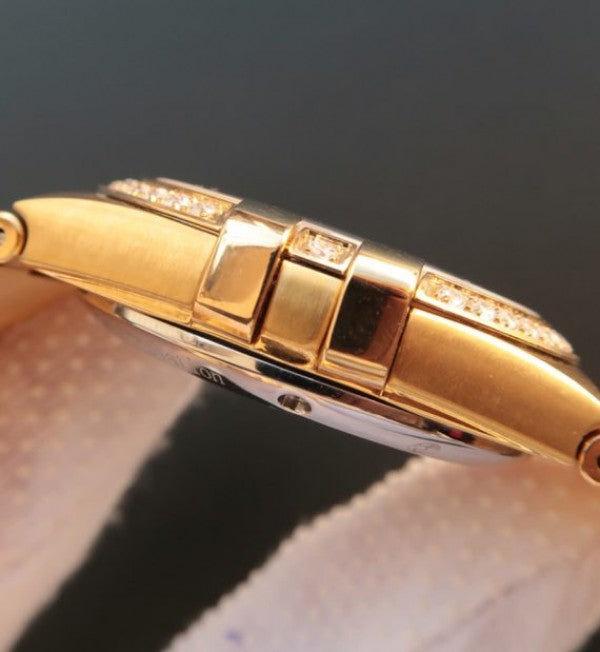 Replica Omega V6 Constellation YG Dial Diamonds Bezel YG Bracelet A2500