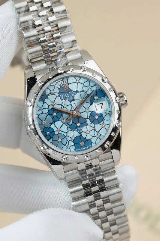 Rolex Replica Watches DateJust Lady 278344 Flower Dial 31mm