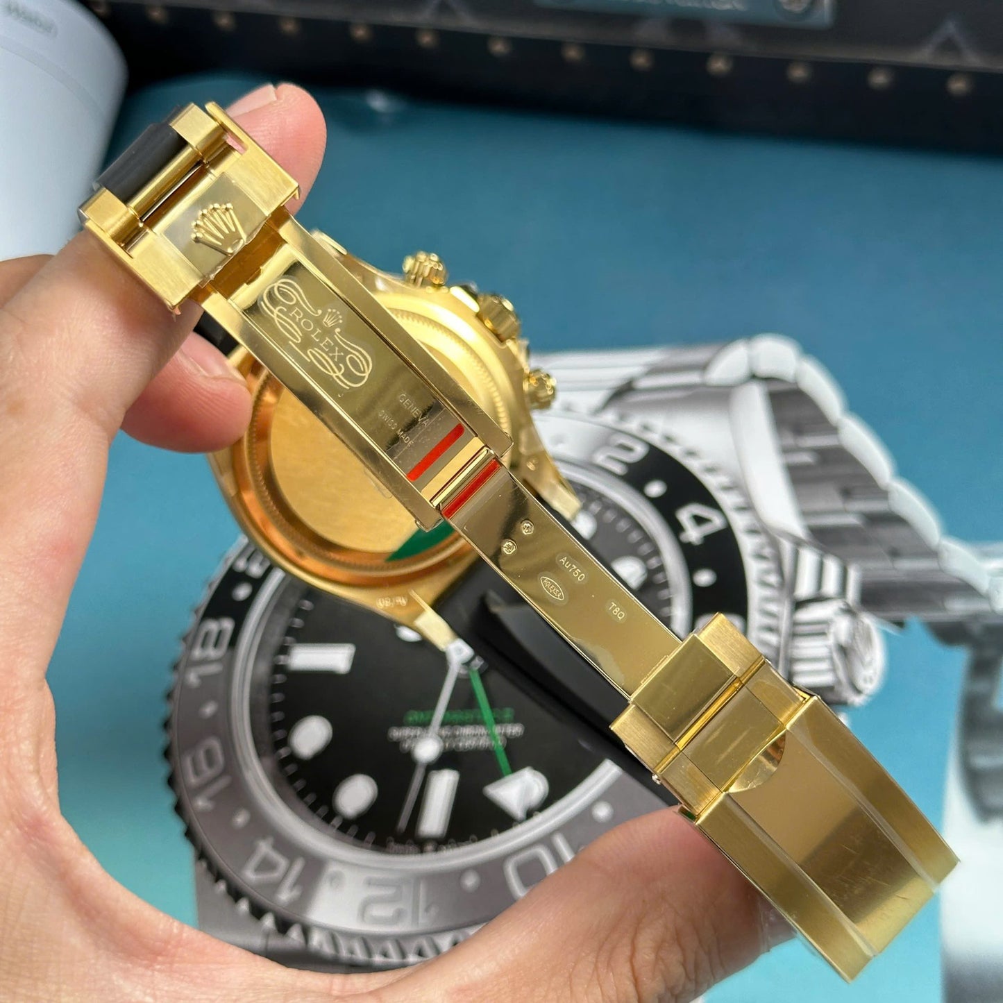 Rolex Cosmograph Daytona 126518LN Copies Watches Turquoise Blue Lacquer Dial THB Factory 40mm