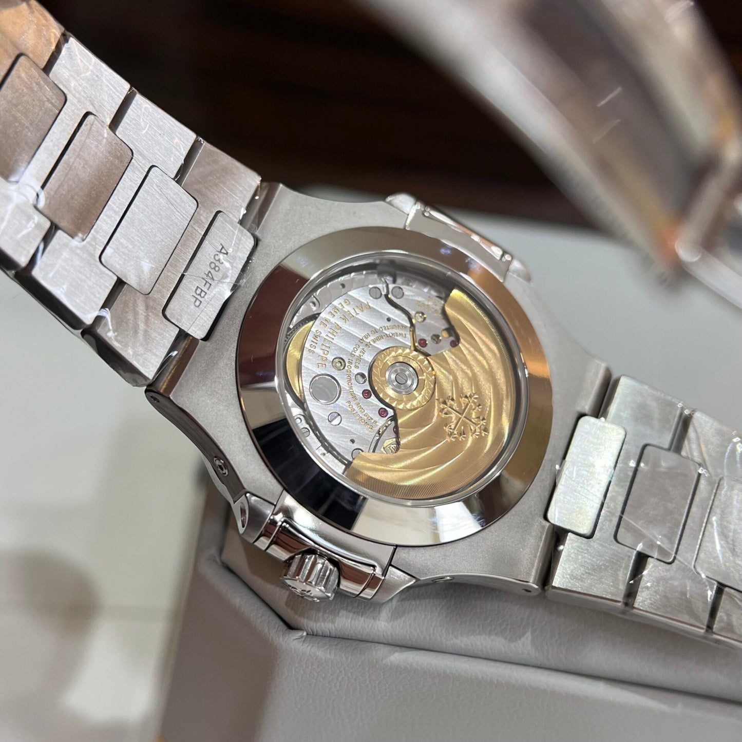 Patek Philippe Replica Watches Nautilus 5726G Blue Dial GR Factory 40.5mm