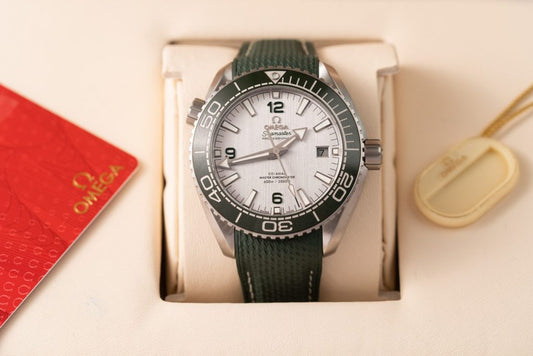 Omega Replica Watches Planet Ocean 600M Dial Gray VS Factory 43.5mm