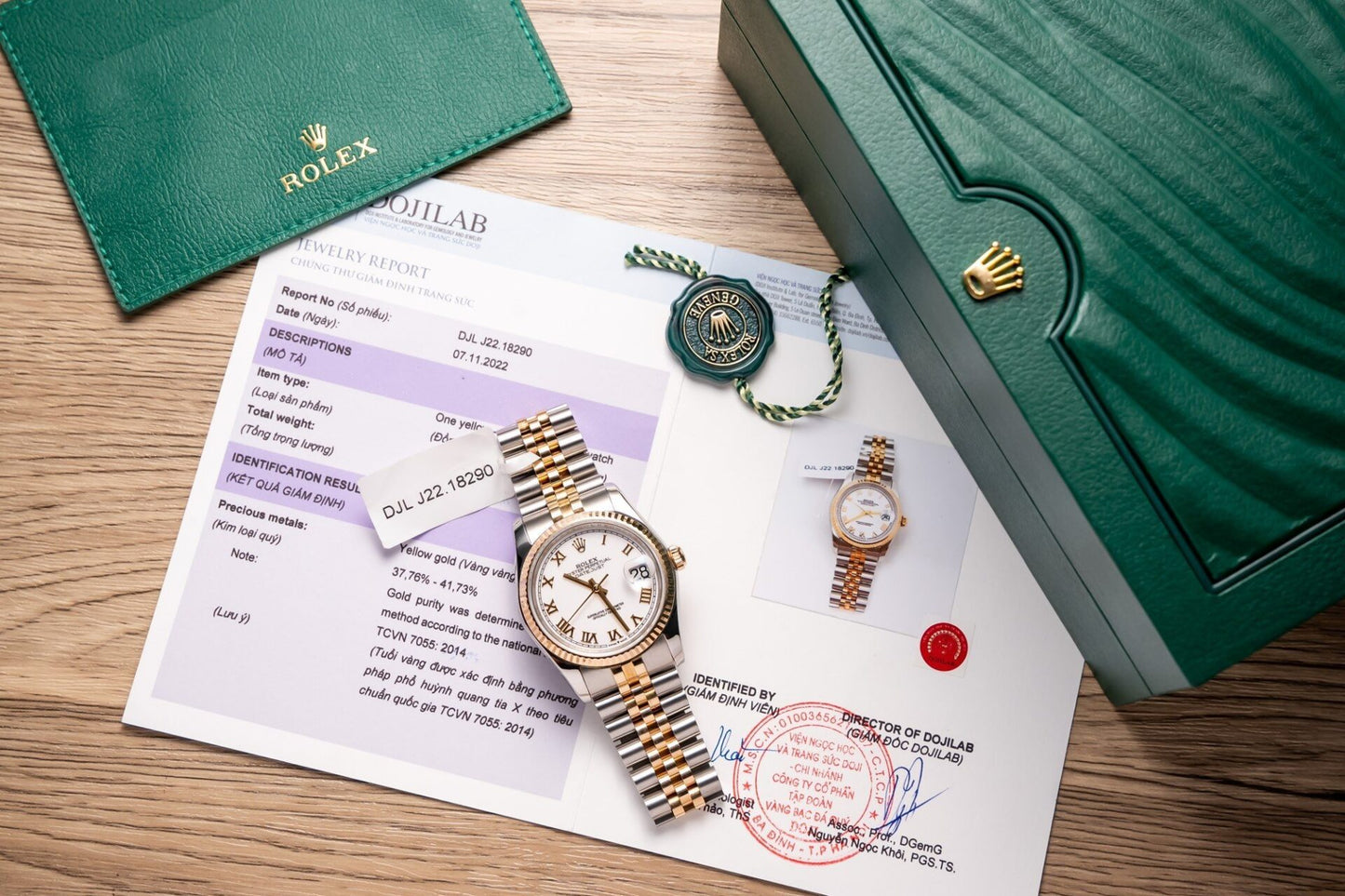 Rolex DateJust 126233 Replica Watch Gold Wrapped White Dial GM Factory 36mm