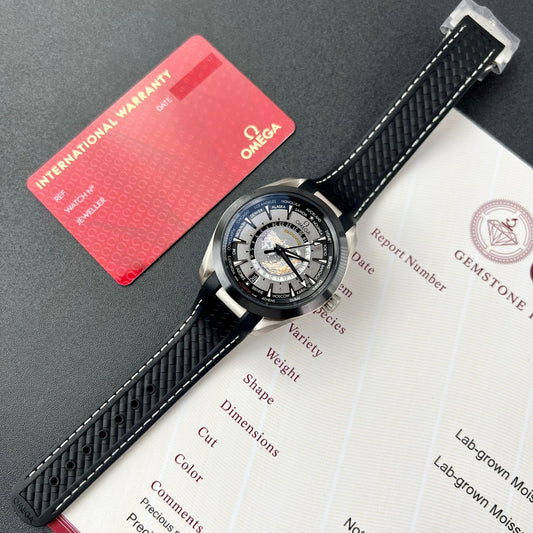 Omega Replica 1:1 Watch Seamaster Aqua Terra Worldtimer Factory VS 43mm