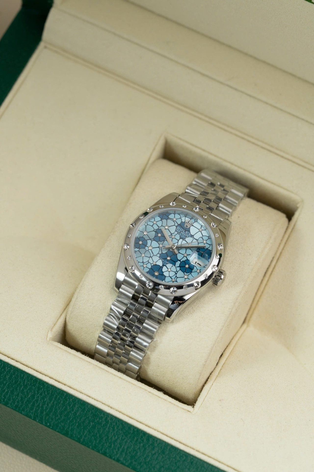 Rolex Replica Watches DateJust Lady 278344 Flower Dial 31mm