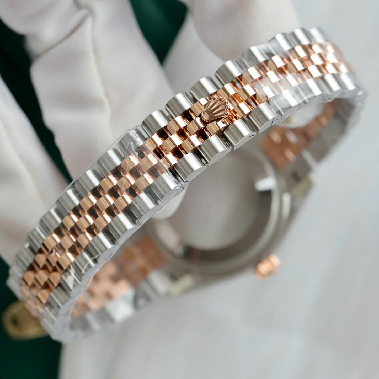 Rolex DateJust High End Watch Replicas Chocolate Dial Bezel Diamonds CZ THB Factory 31mm