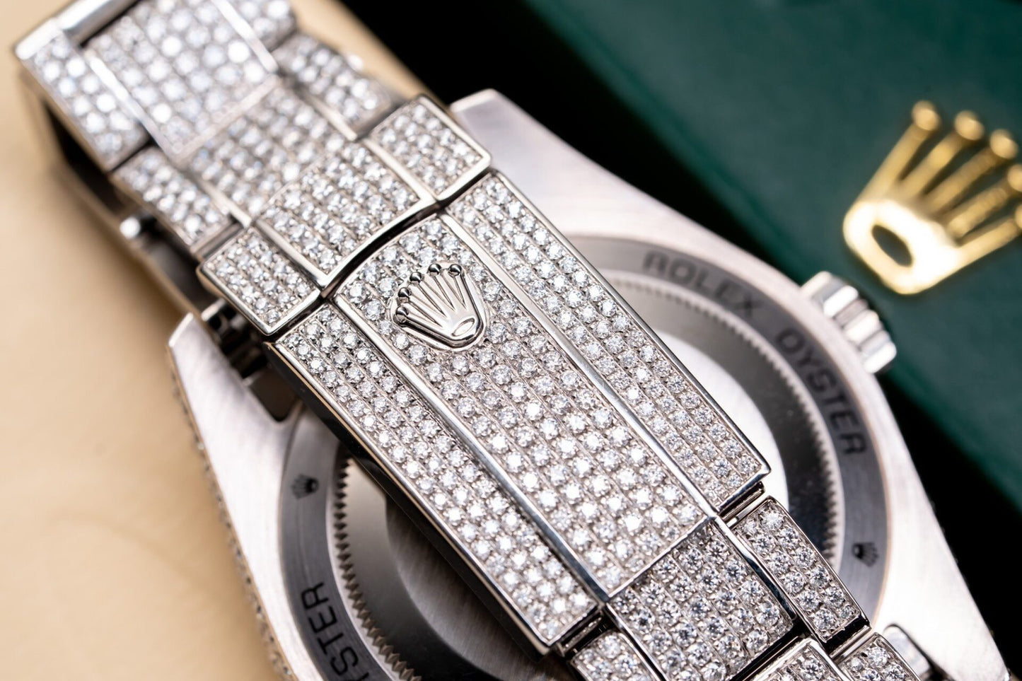 Rolex Best Replica Watch With Moissanite Diamond Hong Kong 41mm