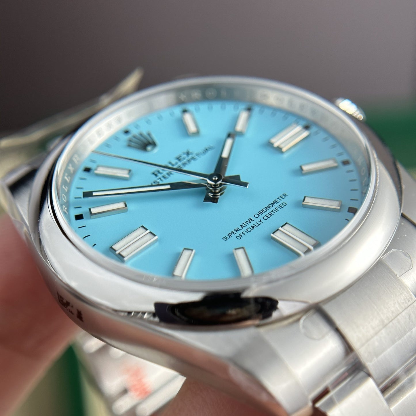 Rolex Replica Watches Oyster Perpetual 124300 Ice Dial Clean Factory 41mm