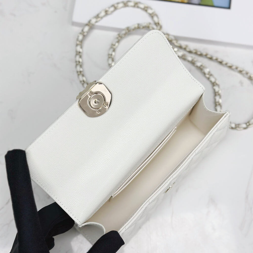 Chanel Flap Phone Holder with Chain(HIGH-END GRADE)