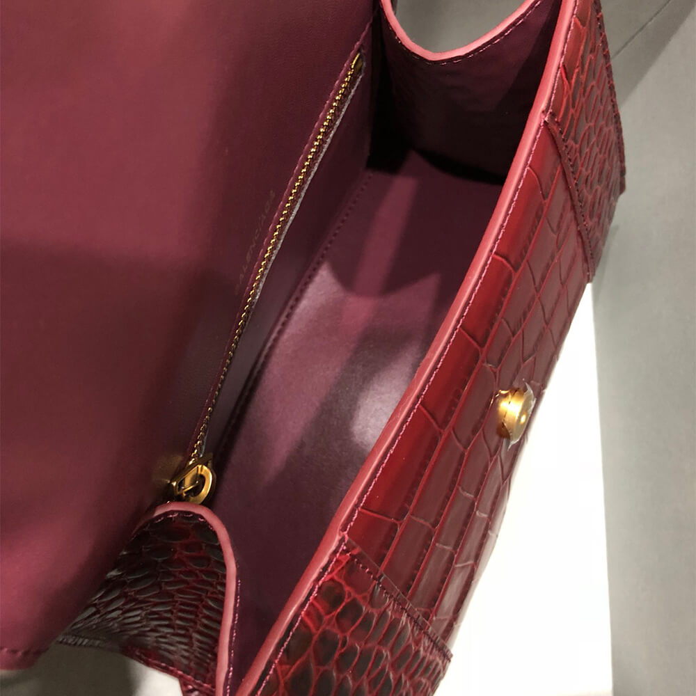Balenciaga Hourglass Handbag Small(high-end grade)