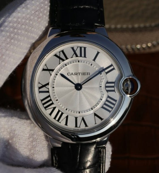 Replica Cartier TWF Ballon Bleu 46mm White Textured Dial MIYOTA9015