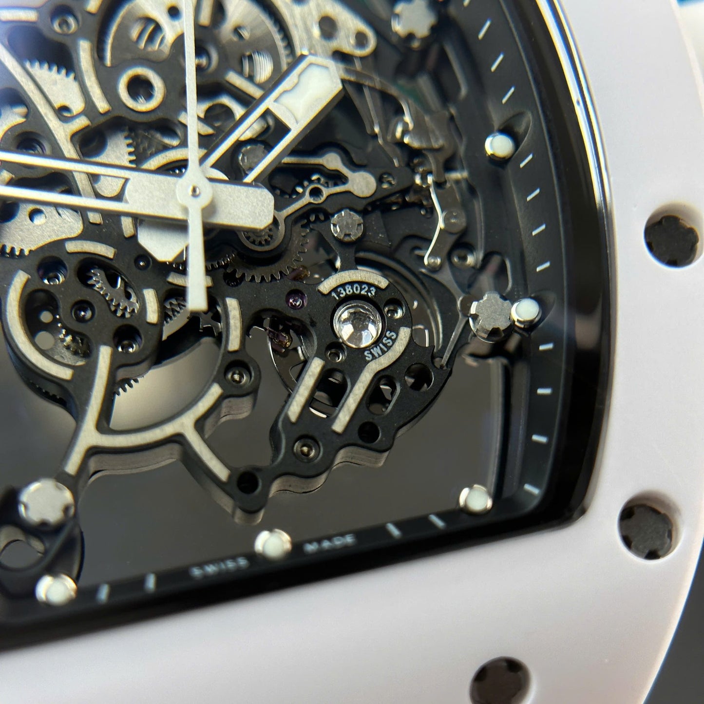 Richard Mille RM055 Bubba Watson Best Replica Watch White Ceramic BBR Factory 42,7 49,7