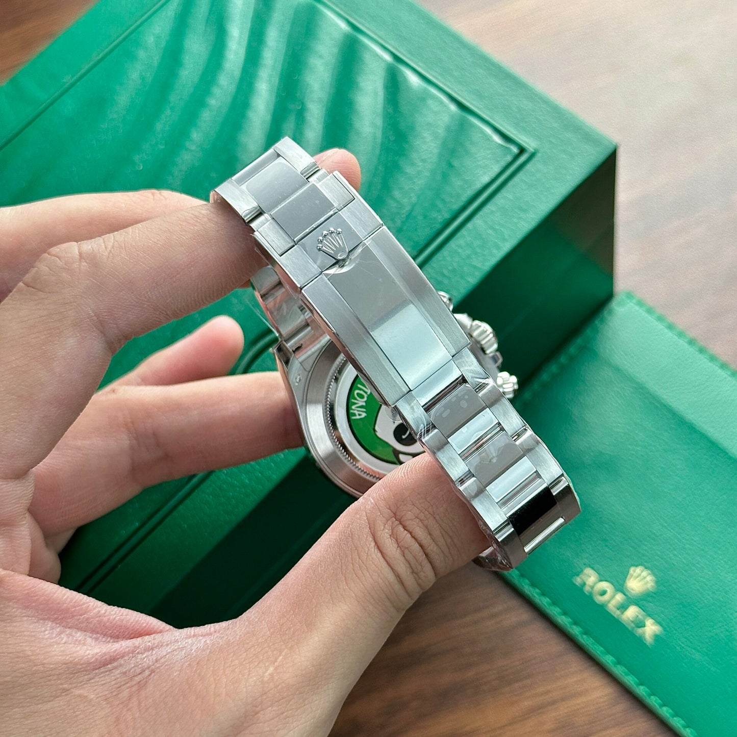 Rolex Daytona 126506 Ice Blue Metal Strap Replica Watch BT Factory 40mm