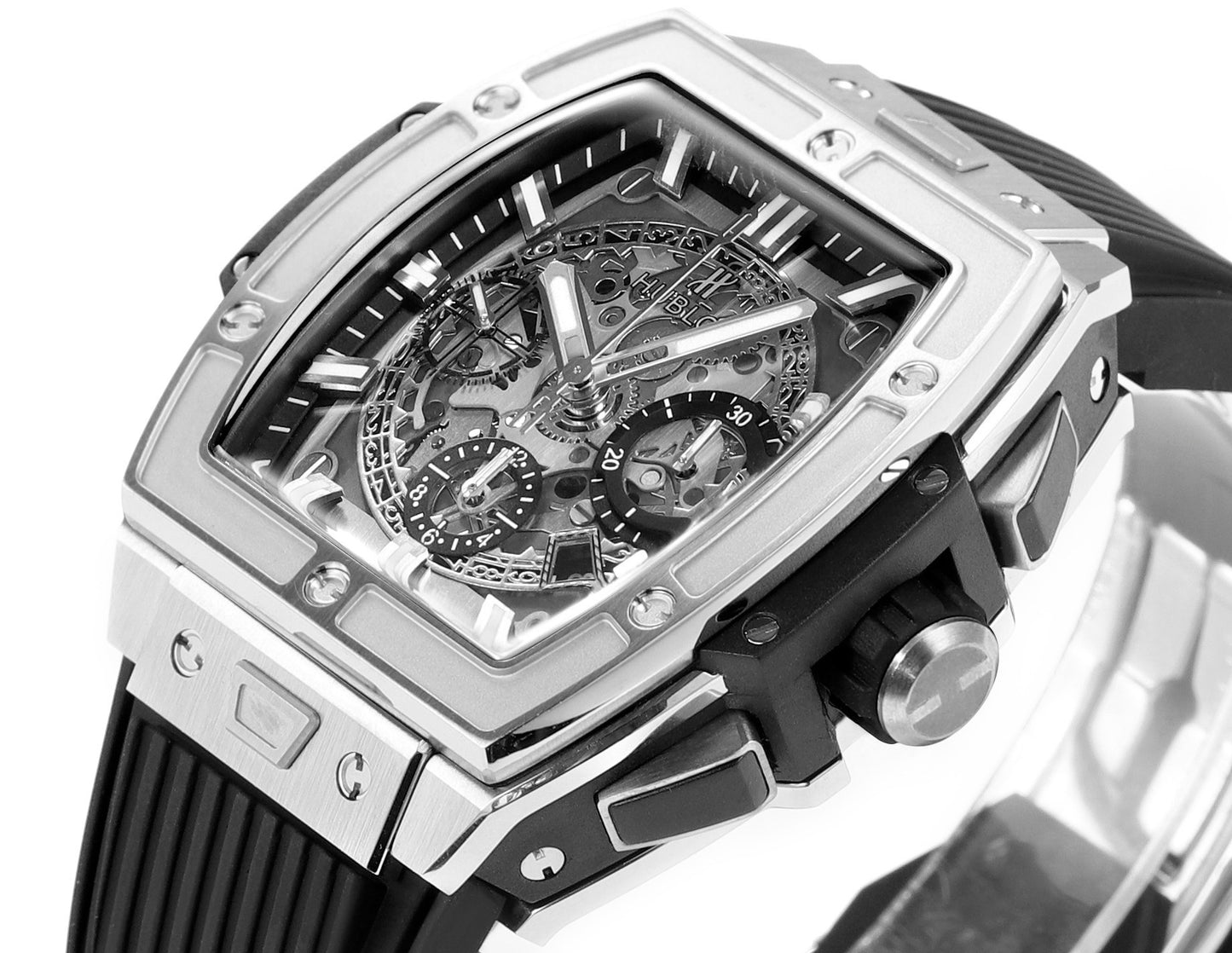 Hublot Spirit of Big Bang Textured Rubber Strap(1:1 replica)