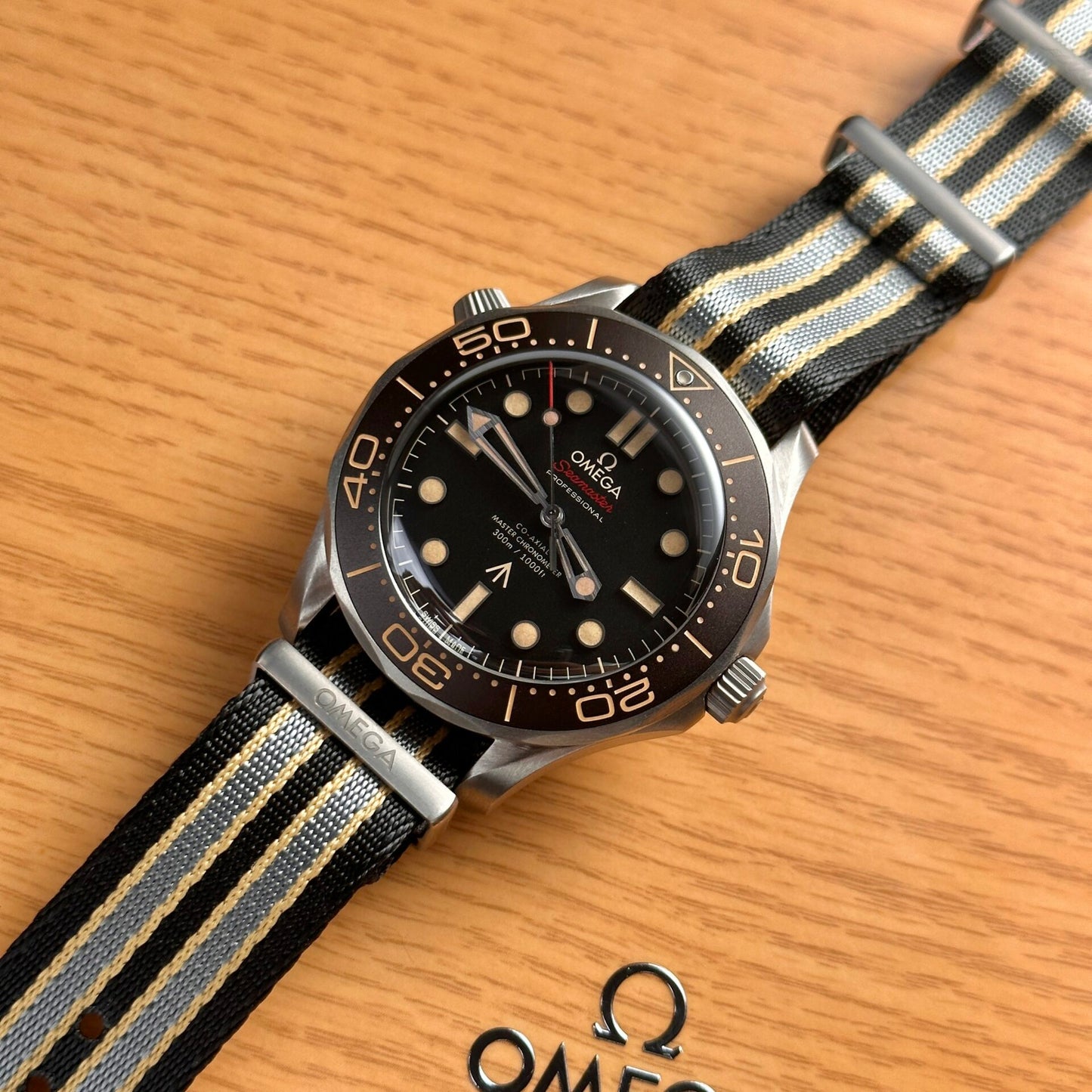 Omega Replica 1:1 Watch Seamaster Diver 300M Black Dial Factory VS 40mm