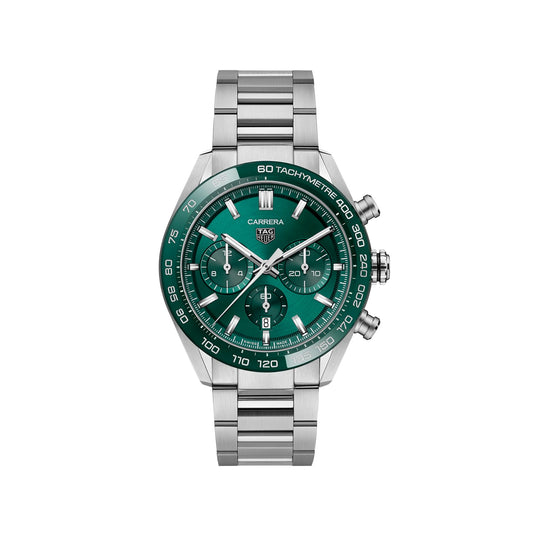 TAG Heuer Replica Watch Carrera Chronograph Automatic 44 mm Steel & Ceramic(1:1 replica)