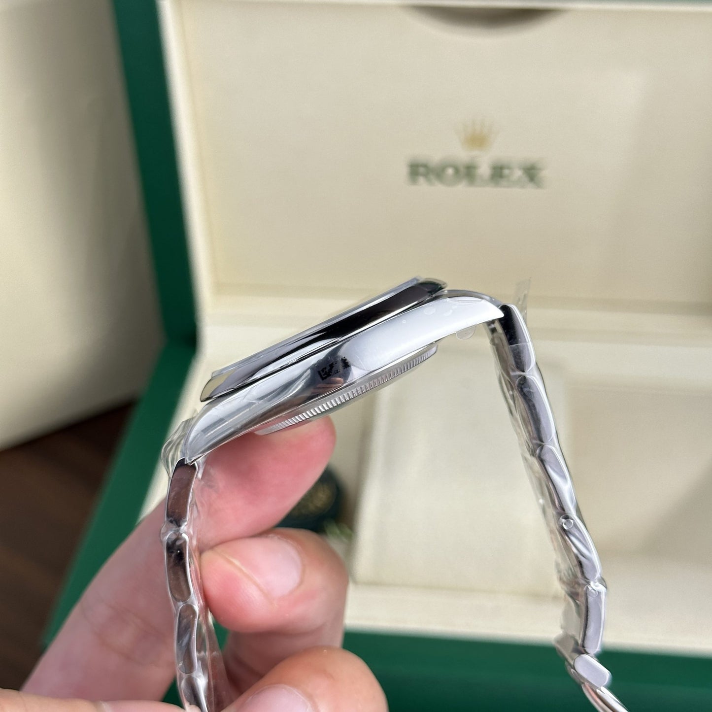 Rolex Replica Watches Oyster Perpetual 124300 Ice Dial Clean Factory 41mm