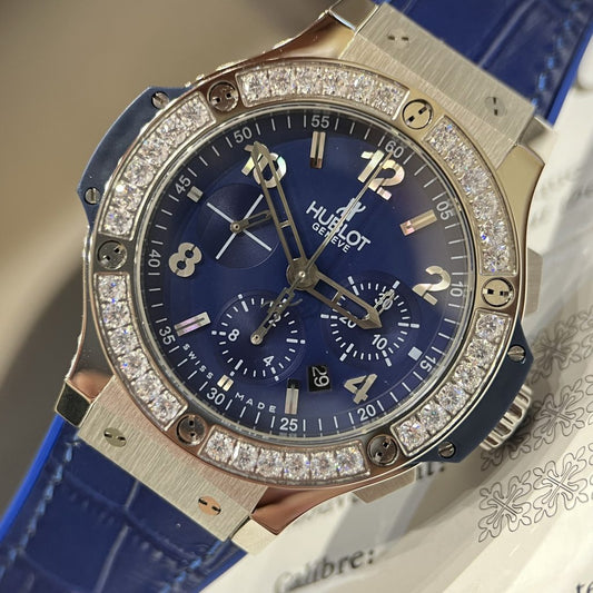 Hublot Replica Watch Big Bang HUB 4100 Blue Dial 44mm