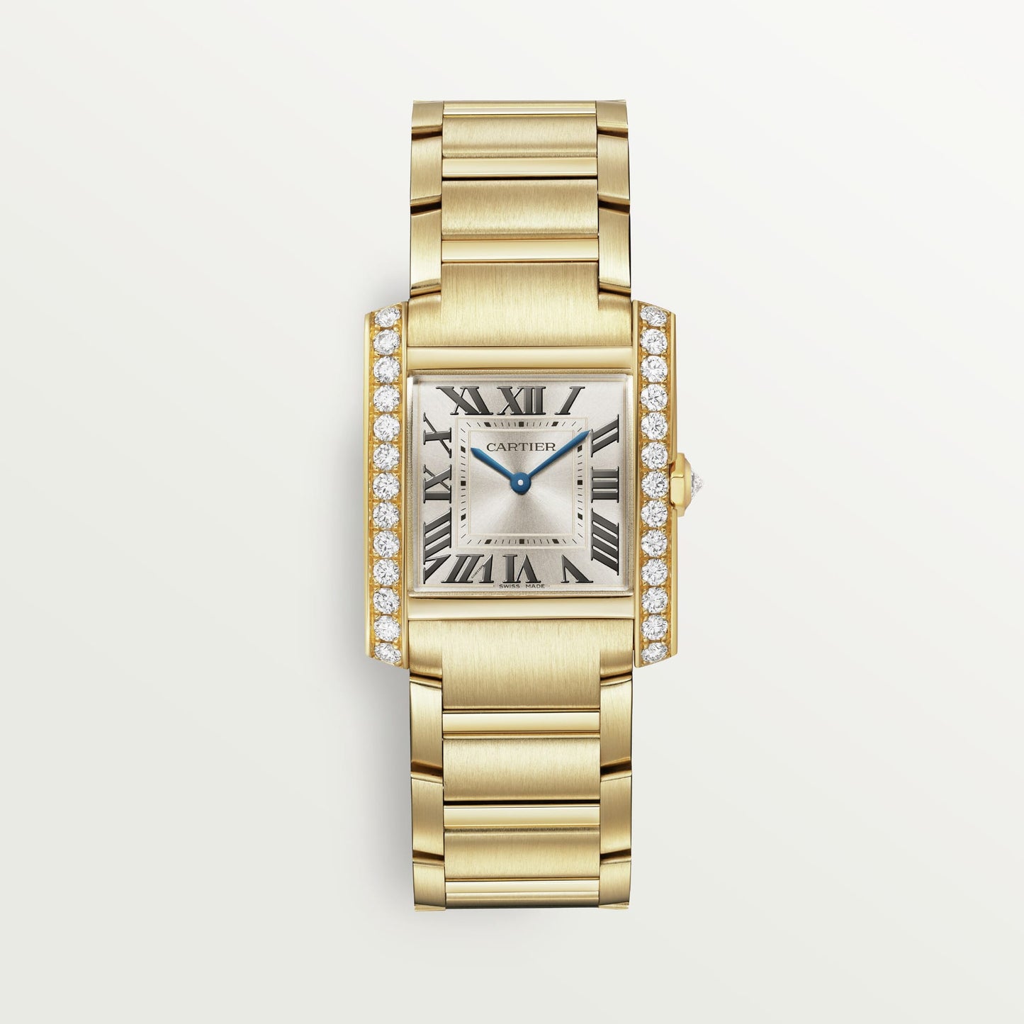 fake cartier watch Tank Francaise medium model quartz movement(1:1 replica)