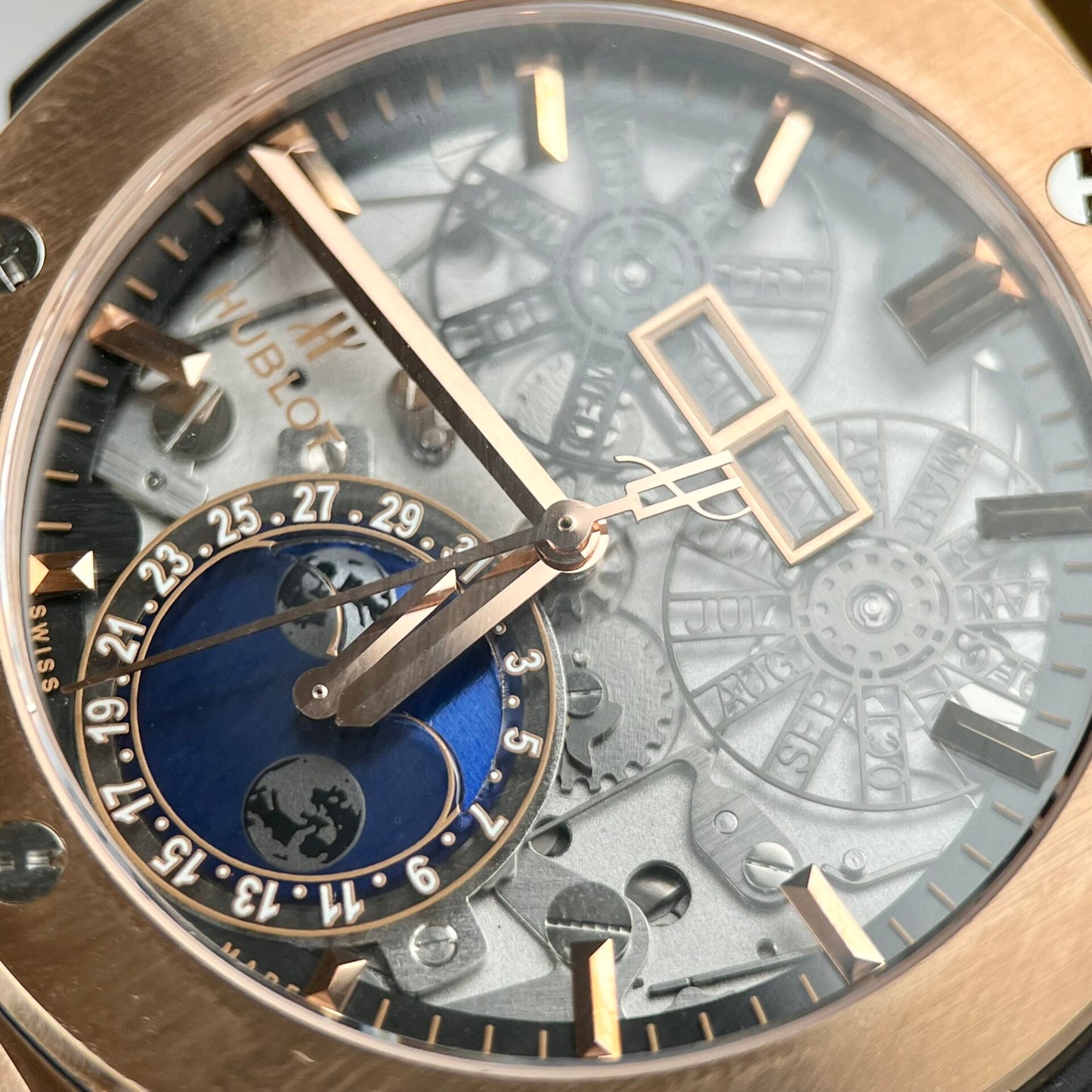 Hublot Aerofusion Moonphase King Gold Best Replica Watch 42mm