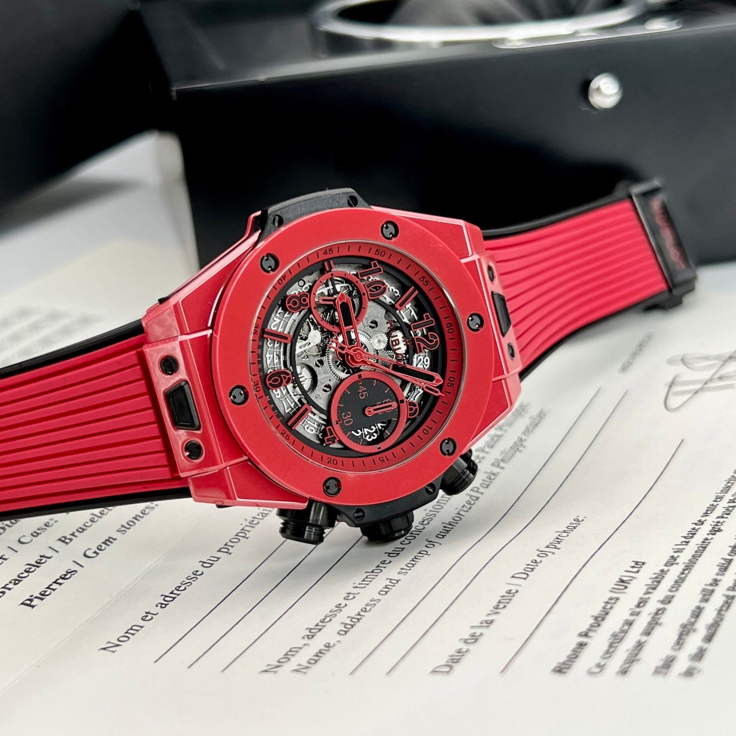 Hublot Big Bang Unico Red Magic Replica Watch BBF Factory 42mm