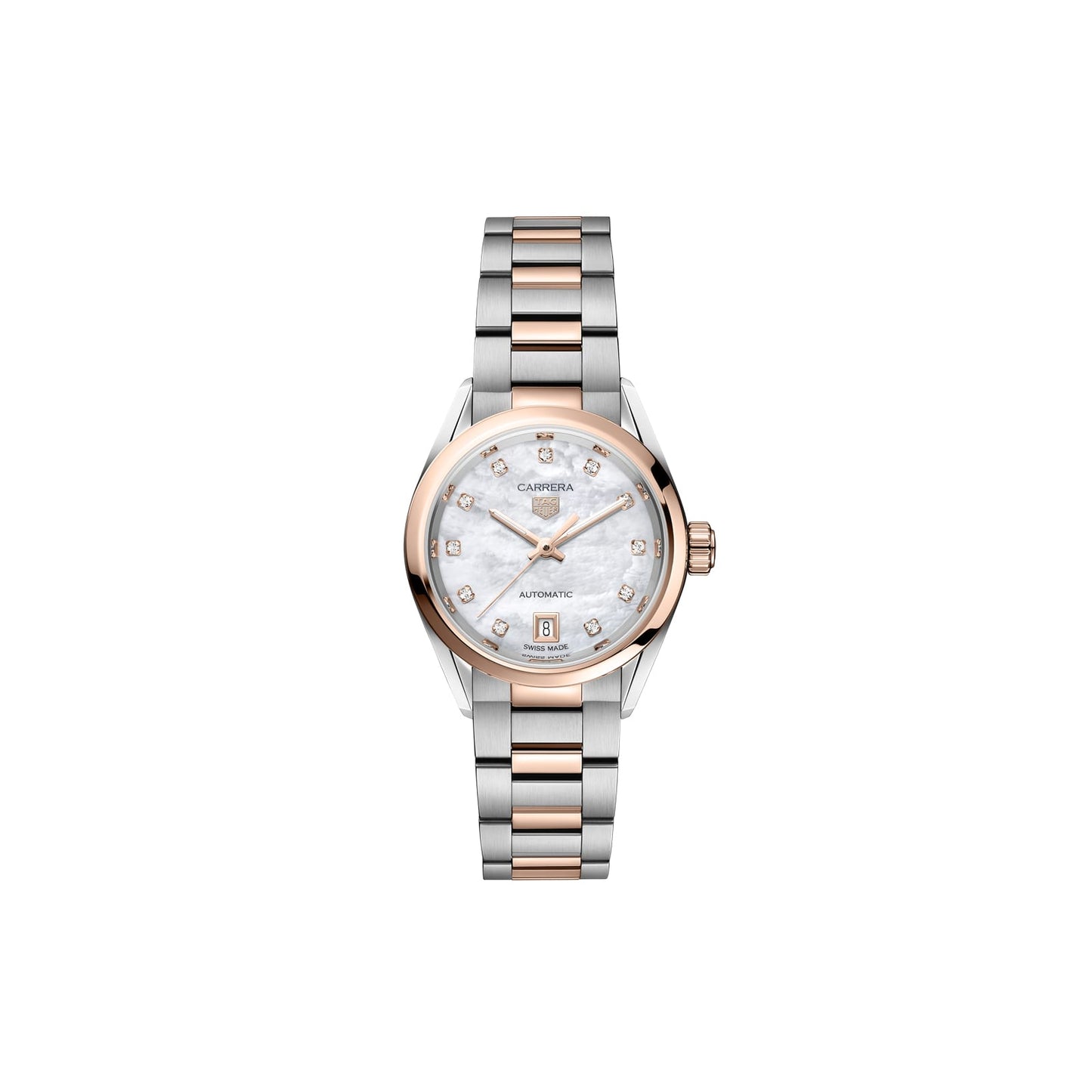 TAG Heuer Replica Watch Carrera Date Automatic 29 mm Steel and Gold(1:1 replica)