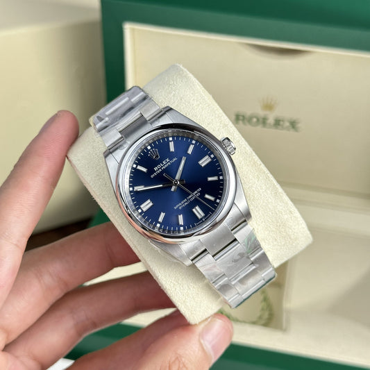 Rolex Replica Watch Oyster Perpetual 126000 Blue Dial Clean Fatory 36mm