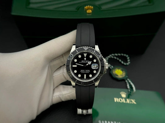 Rolex Replica 11 Watch Yacht-Master Swiss Movement Black Dial EW Factory 40mm