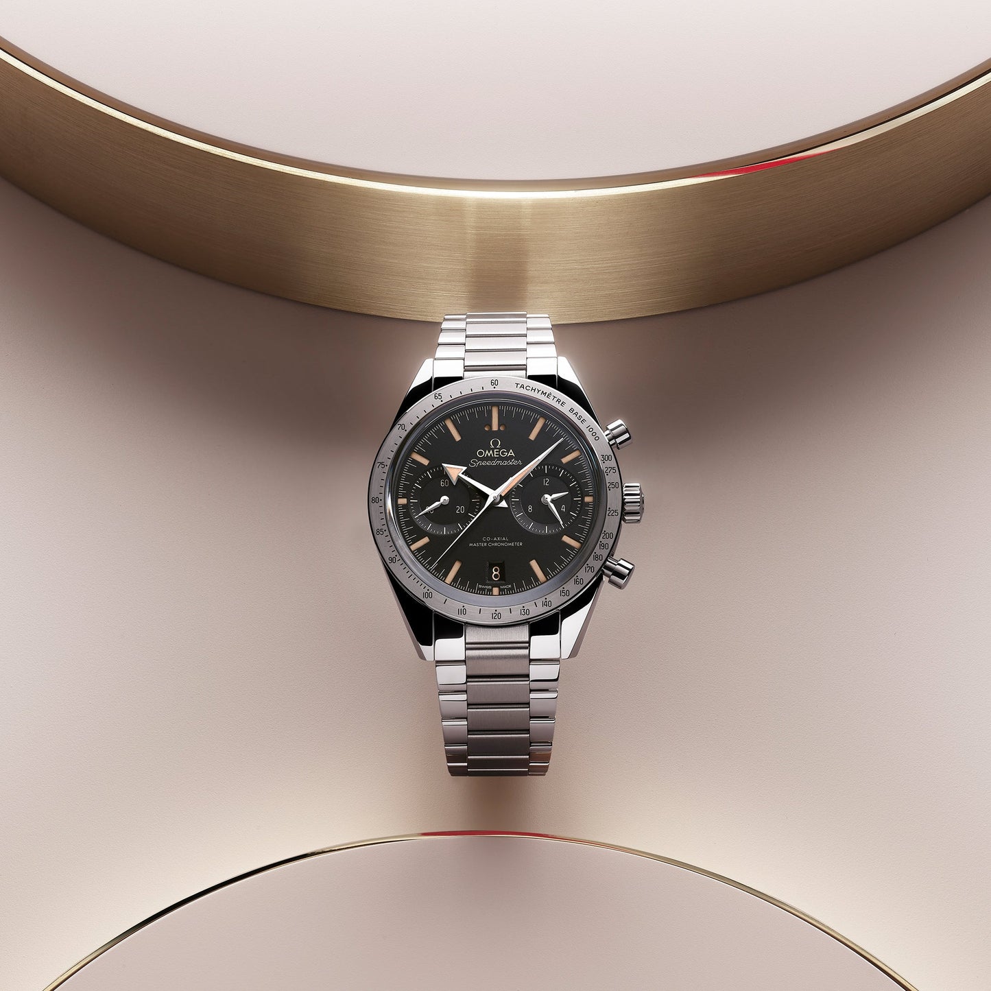 Speedmaster '57 Co-Axial Master Chronometer 40.5mm Black Dial On Bracelet(1:1 replica)