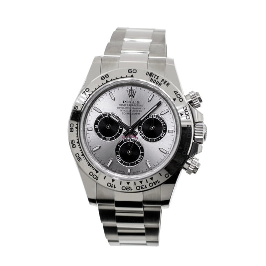 Rolex Cosmograph Daytona 40mm, 18k White Gold, Ref# 126509-0003(1:1 replica)