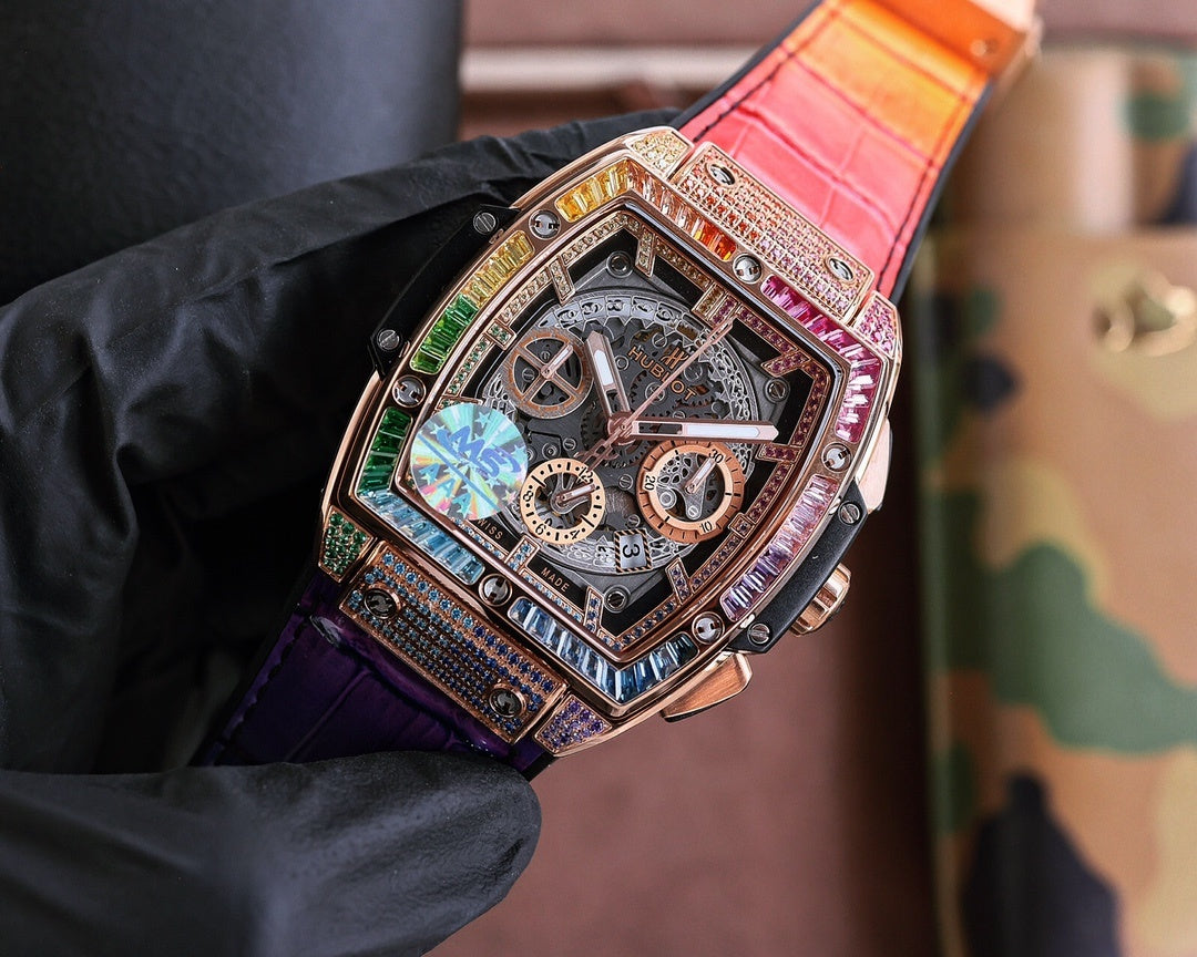 HUBLOT Spirit of Big Bang King Gold Rainbow 32mm(1:1 replica)