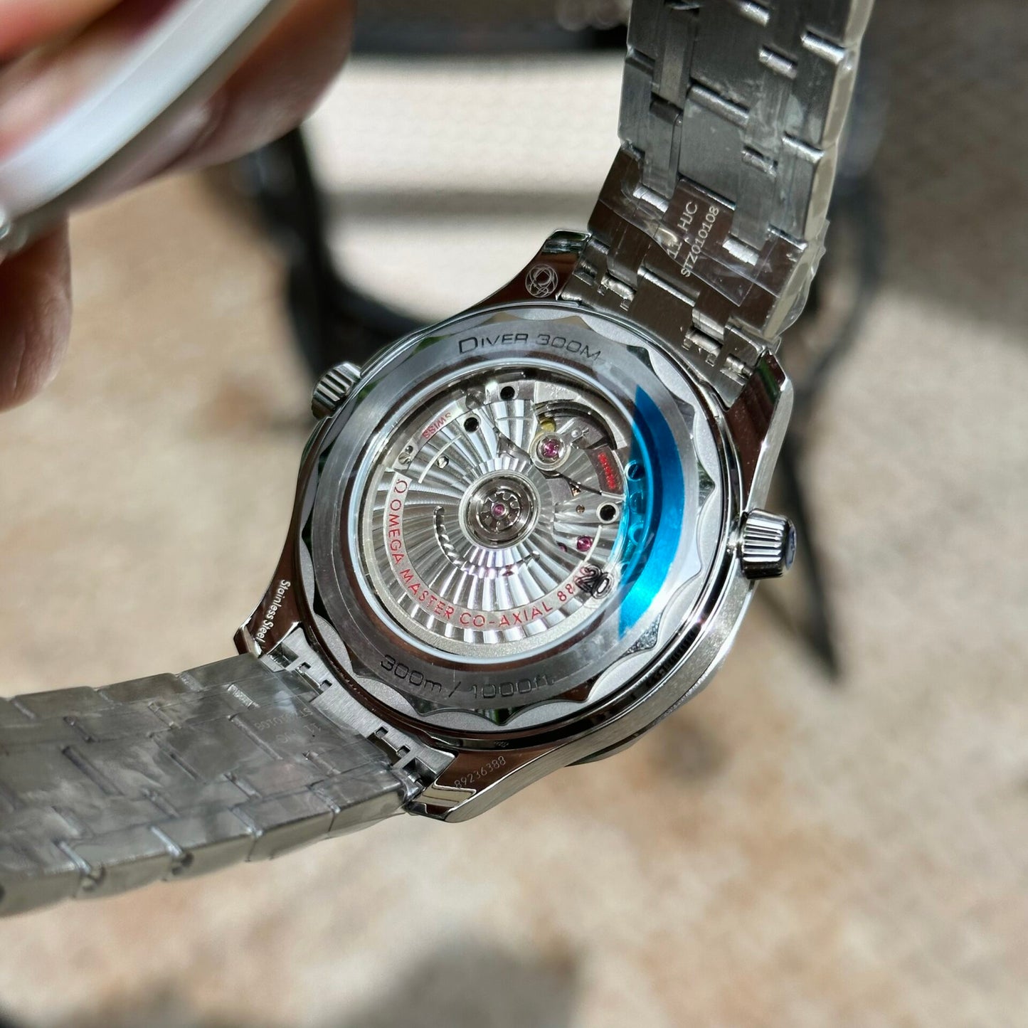 Omega Replica 1:1 Watch Seamaster Blue Dial Full Set VS Factory 42mm
