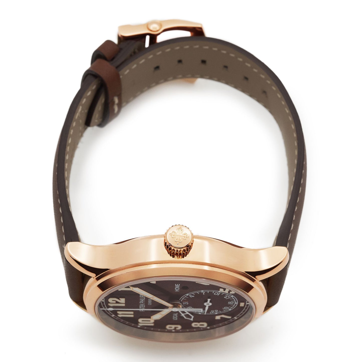 Patek Philippe Complications Calatrava Pilot Travel Time Automatic Men's Watch 5524R-001(1:1 replica)