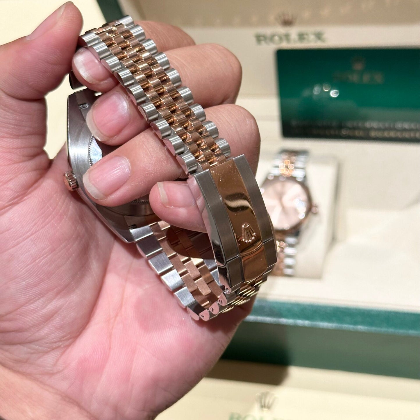 Rolex Replica 1:1 Watch DateJust Chocolate Dial EW Factory 41mm