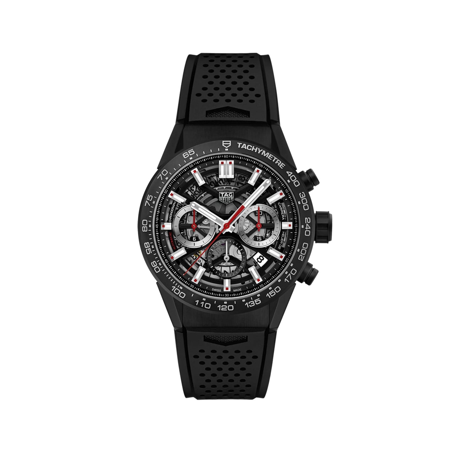 TAG Heuer Replica Watch Carrera Chronograph Automatic 43 mm Steel & Ceramic(1:1 replica)
