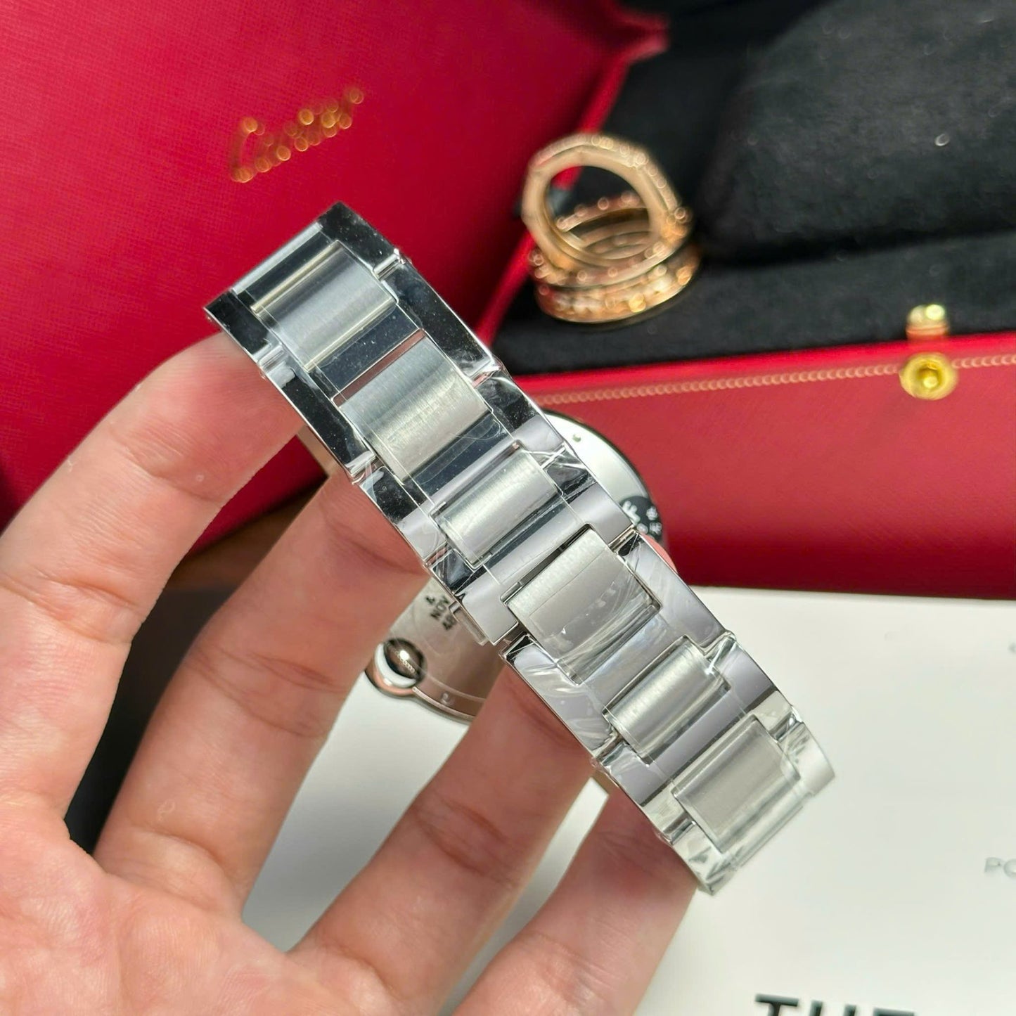 Cartier Ballon Bleu Replica 11 Watch White Dial Metal Wire AF Factory 42mm