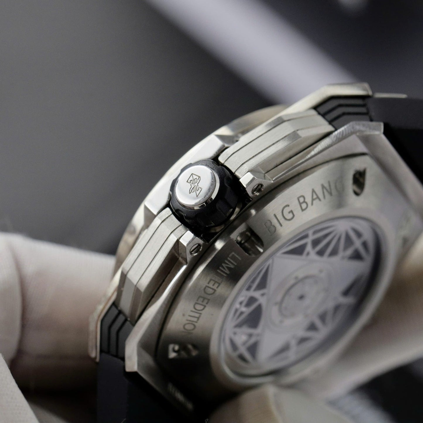 Hublot Big Bang Sang Bleu II Clone Watch Black HB Factory 44mm