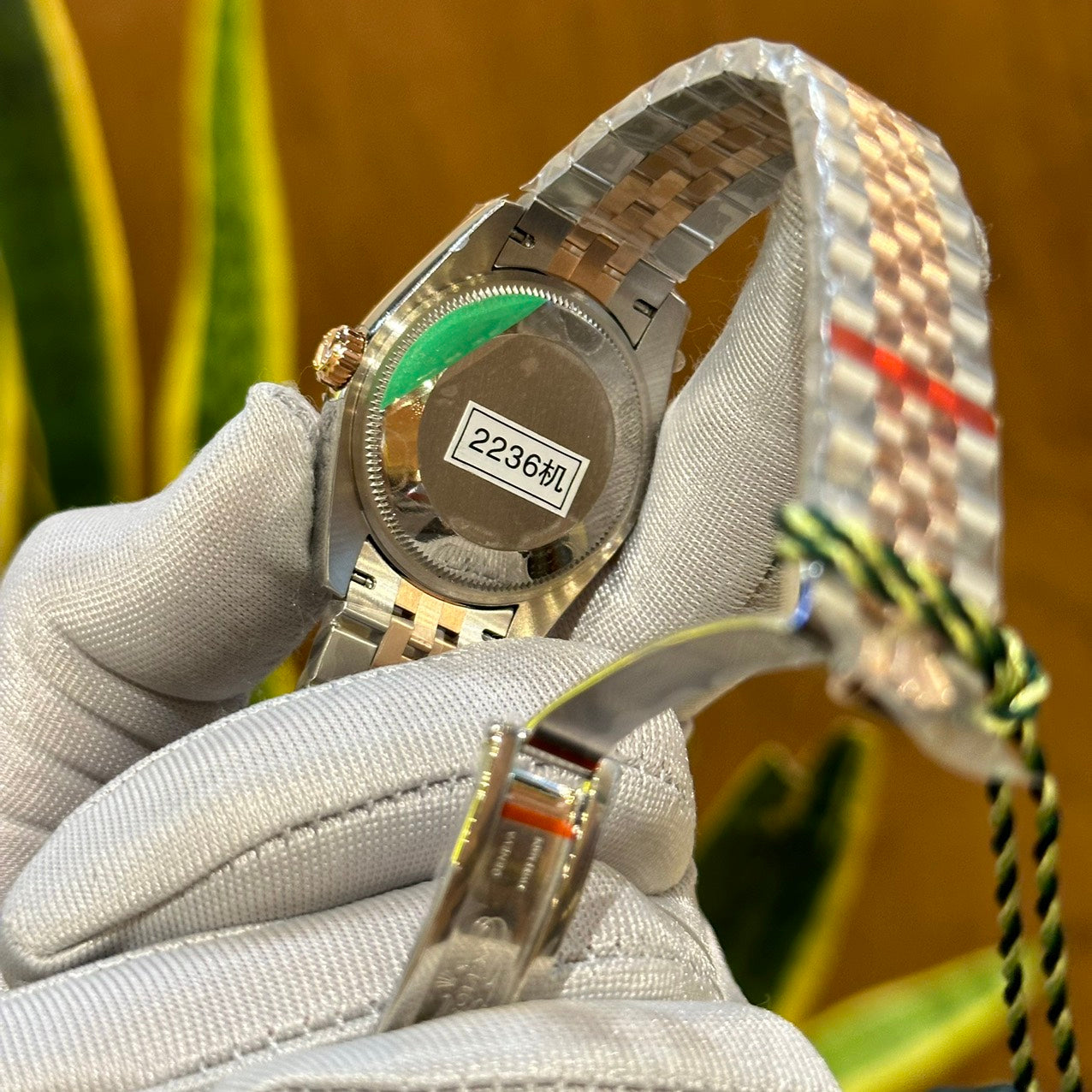 Rolex DateJust Women s High Quality Fake Watch With Diamonds Chocolate Dial 31mm