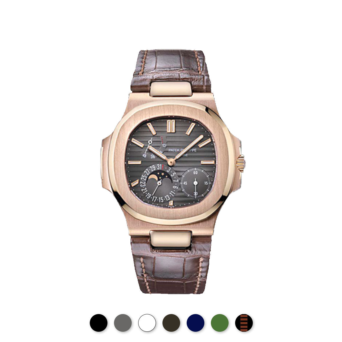 Patek Philippe - Rubber B strap for Nautilus 5712 RG / WG(1:1 replica)
