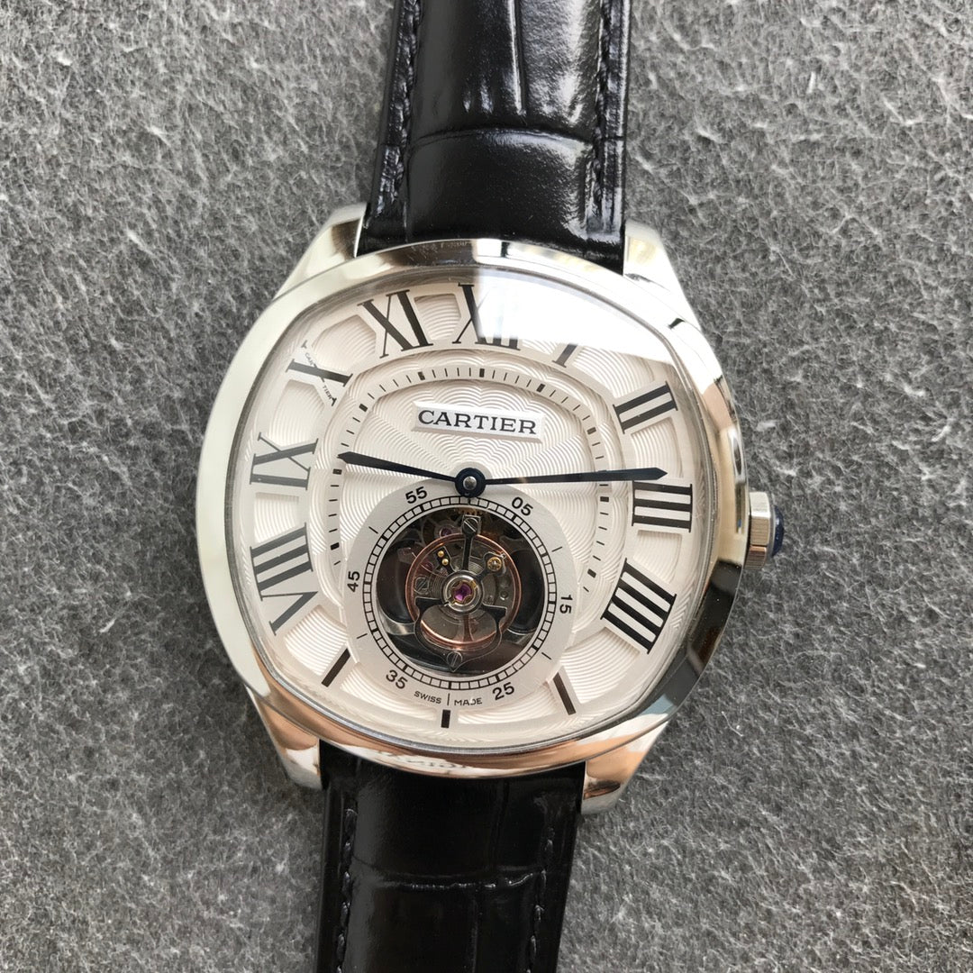 DRIVE DE CARTER - Reference W4100013BBR - Cartier One Piece Tourbillon(1:1 replica)