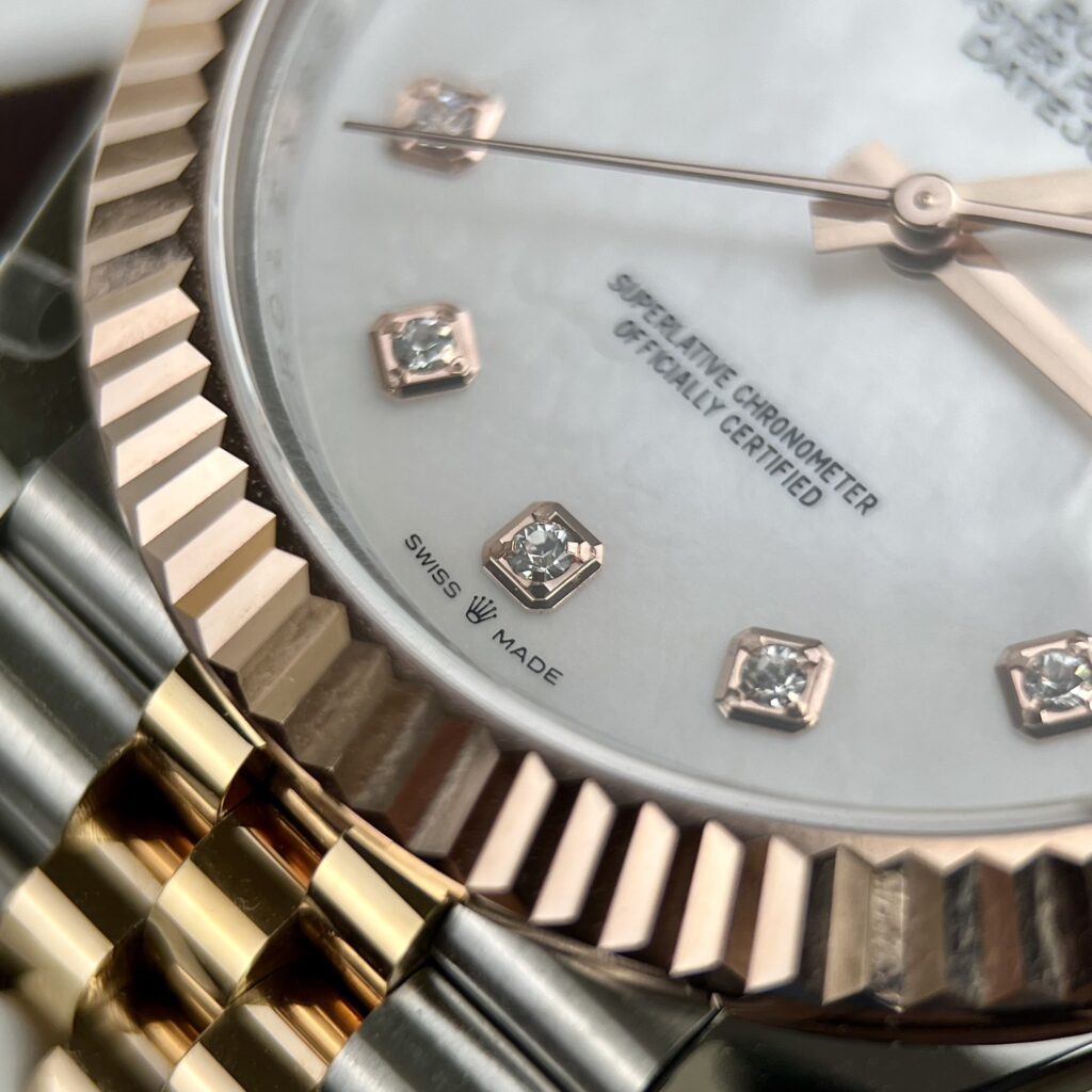 Rolex Replica Watch DateJust 126331 Dial Mother Of Pearl Gold Wrapped GM Factory 41mm