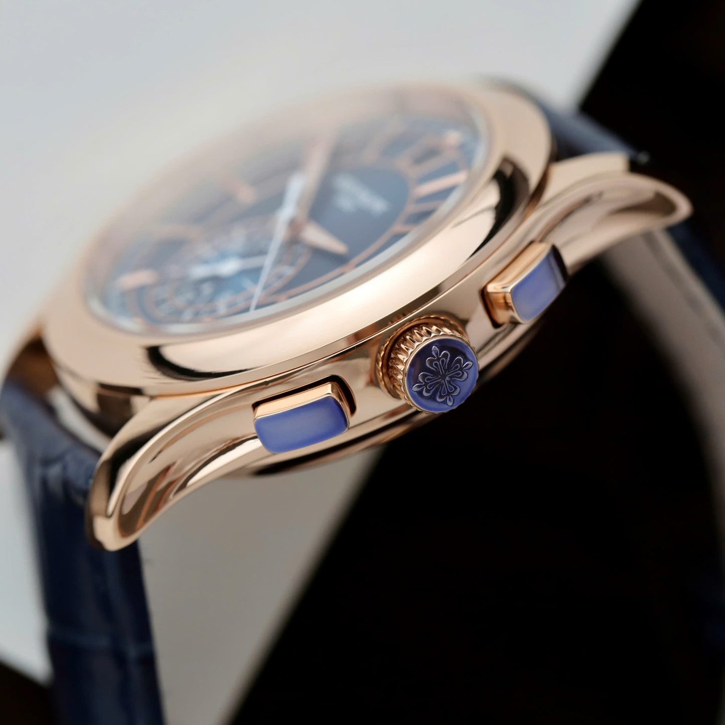 Patek Philippe Complications 5905R Chronograph Best Replicas Blue Dial 41mm