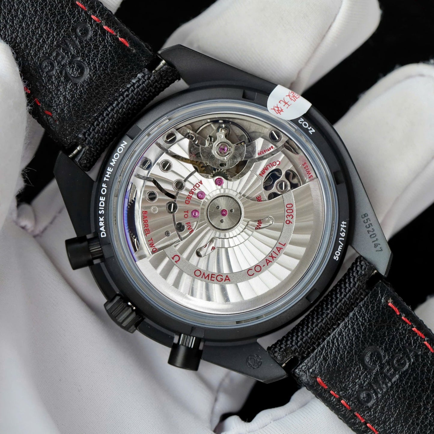 Omega Replica Watch Speedmaster Black Ceramic OM Factory 44mm