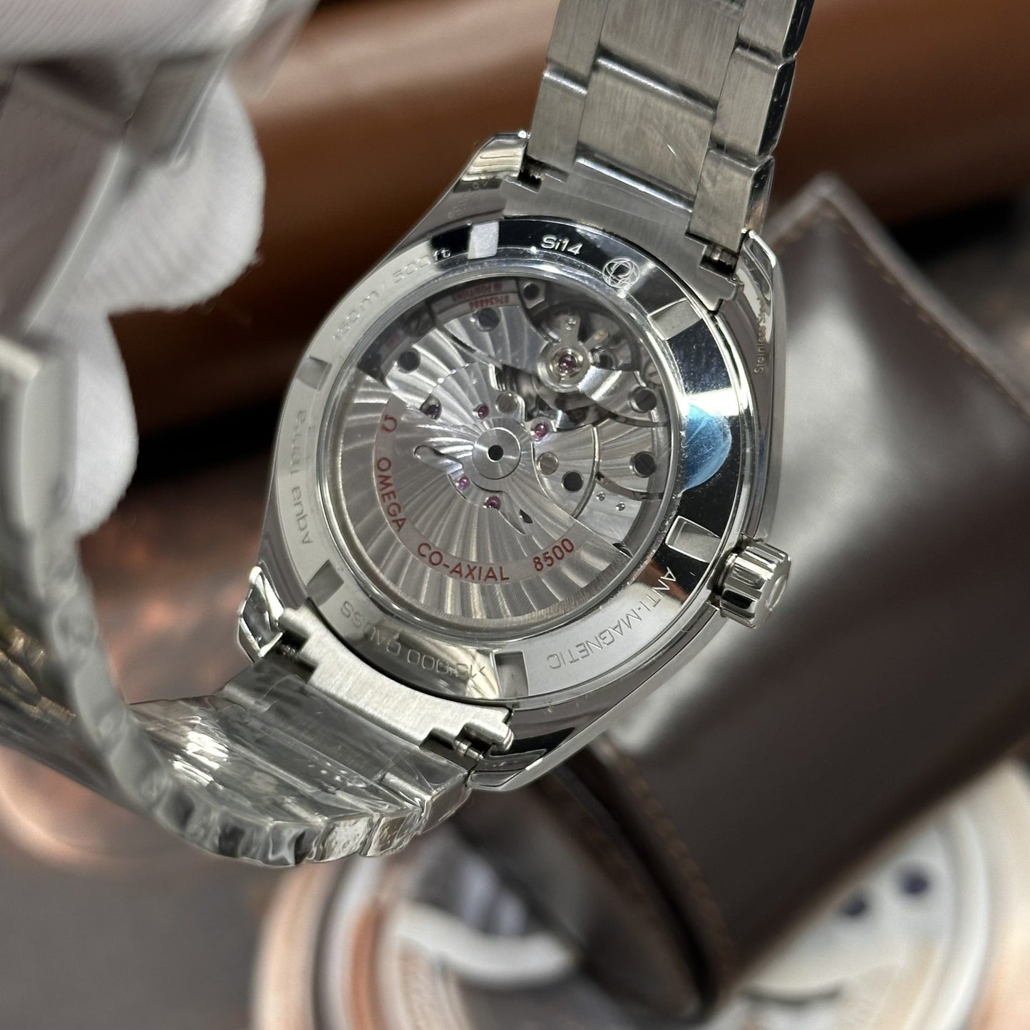 Omega Seamaster Replica Watches Blue Dial VS Factory 41mm