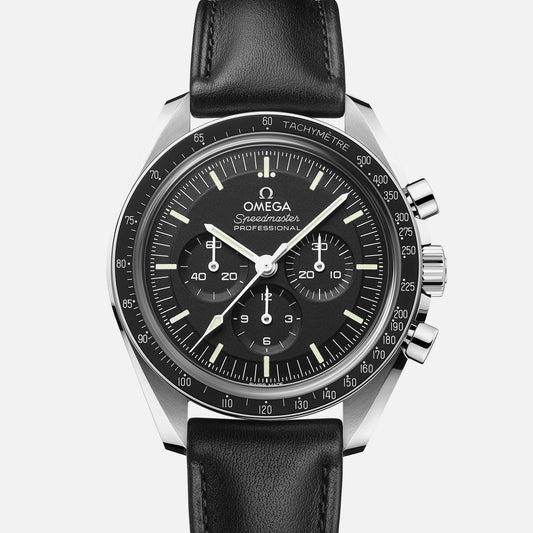 Speedmaster Moonwatch Professional Co-Axial Master Chronometer Chronograph 42mm Sapphire Crystal On Strap With Caliber 3861(1:1 replica)