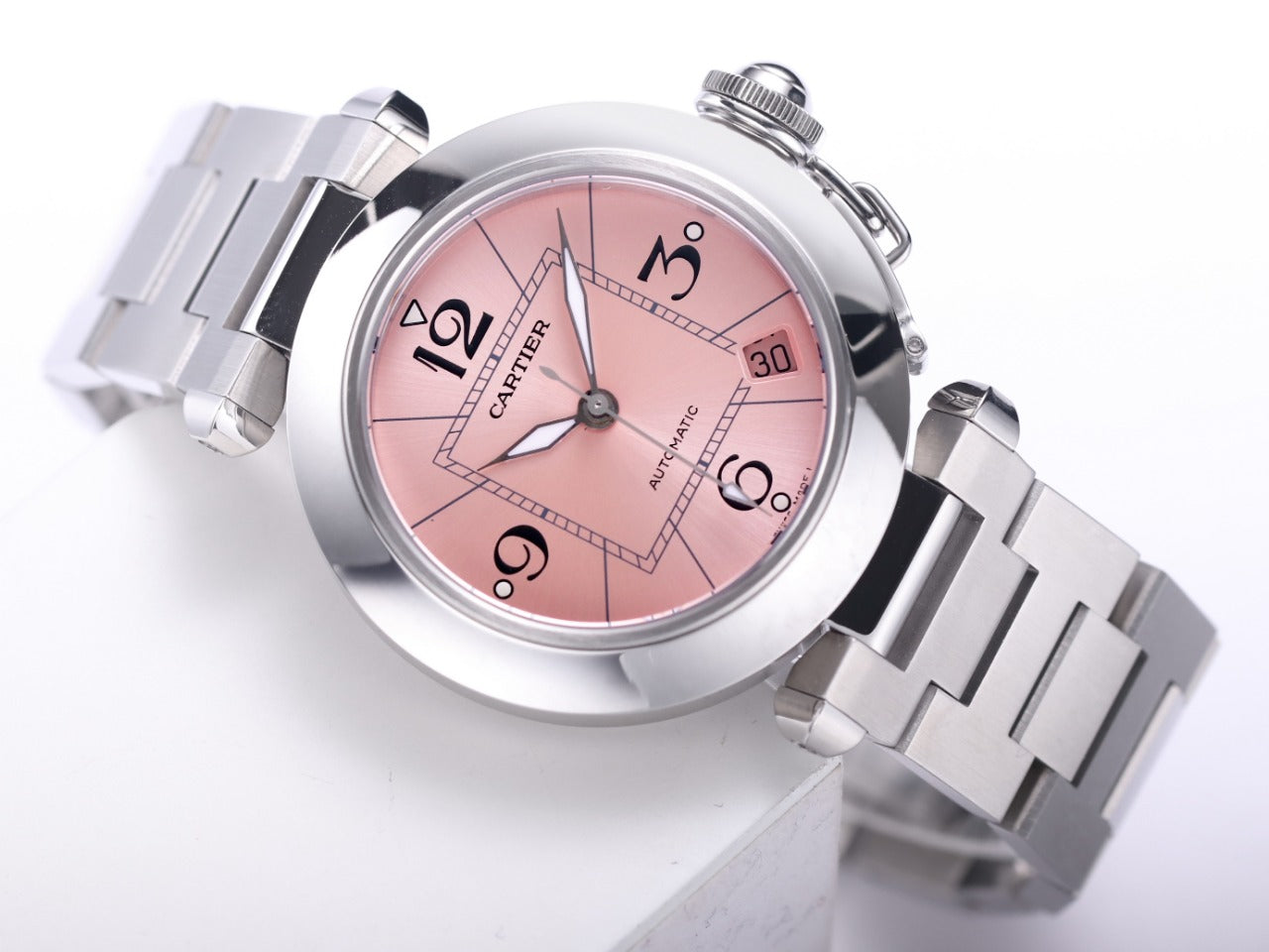 Cartier Pasha W31074M7 Ladies Automatic - Pink(1:1 replica)