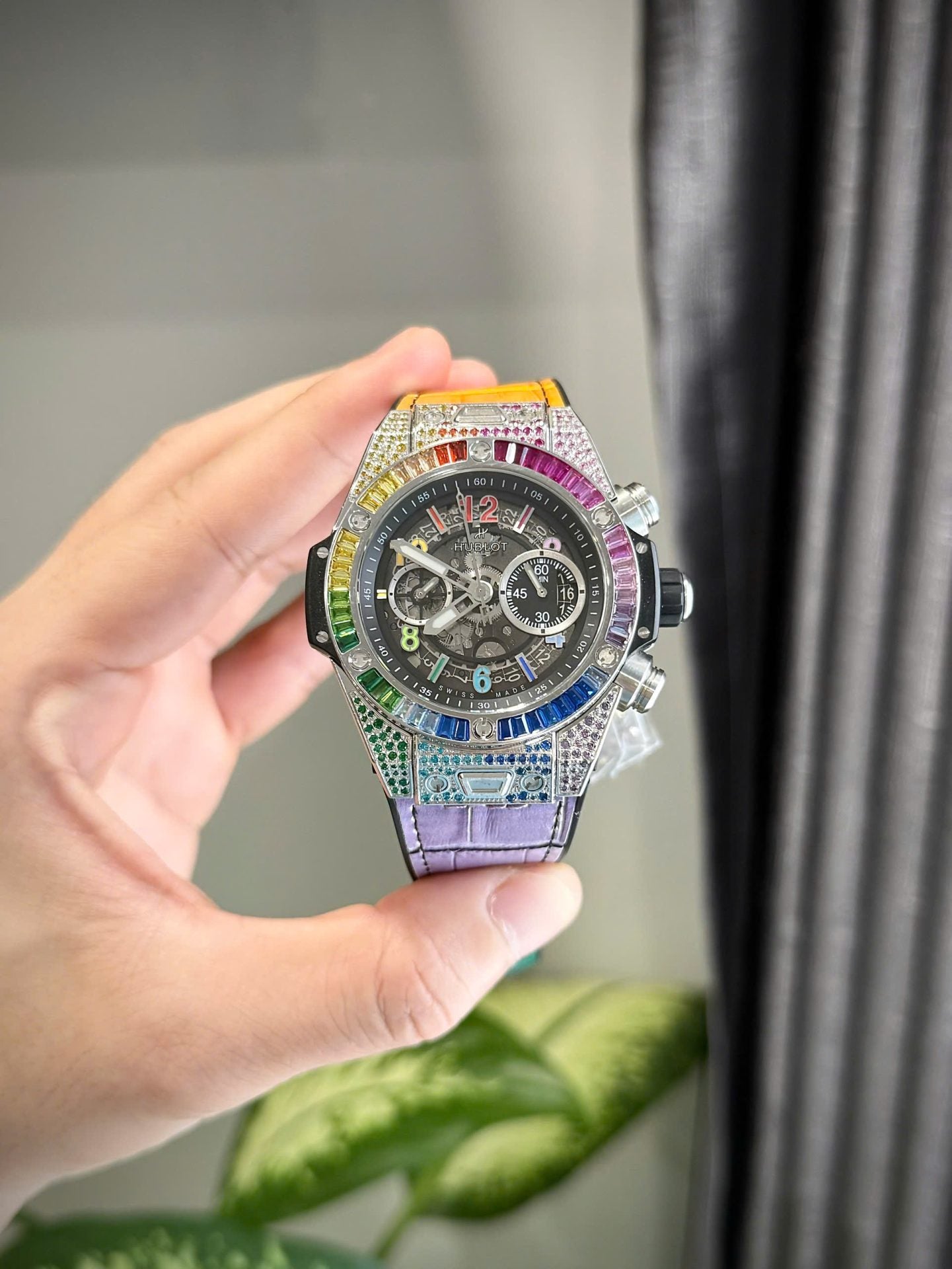 Hublot Big Bang Unico Rainbow Titanium Replica 11 Watch BBF Factory 45mm