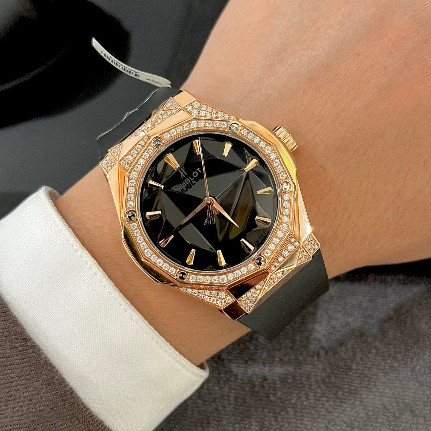 Hublot Orlinski King Gold Demi Diamond Replica 1:1 Watch 40mm
